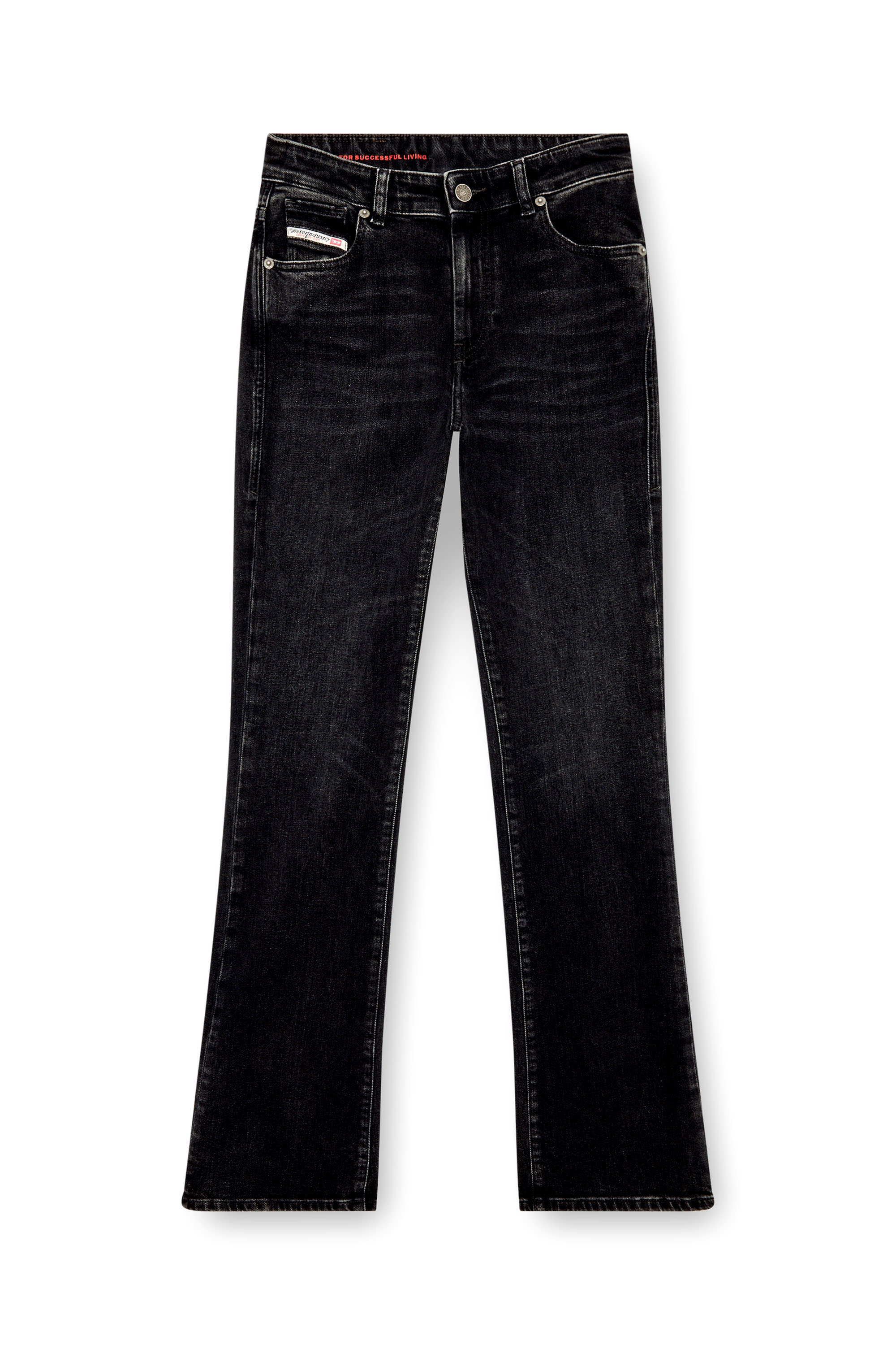 Diesel - Woman Bootcut and Flare Jeans 2003 D-Escription 09I30, Black/Dark grey - Image 6