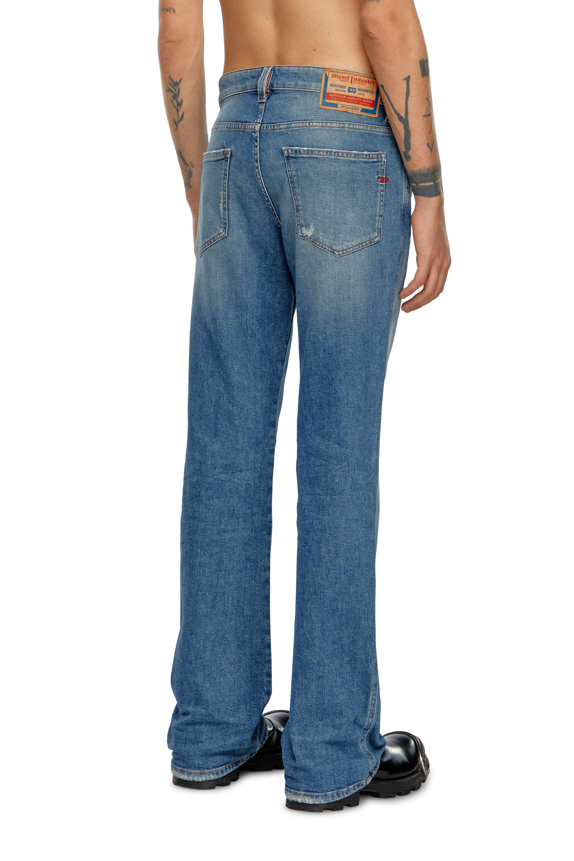 Diesel - Man Bootcut Jeans 1998 D-Buck 0GRDG, Light Blue - Image 3