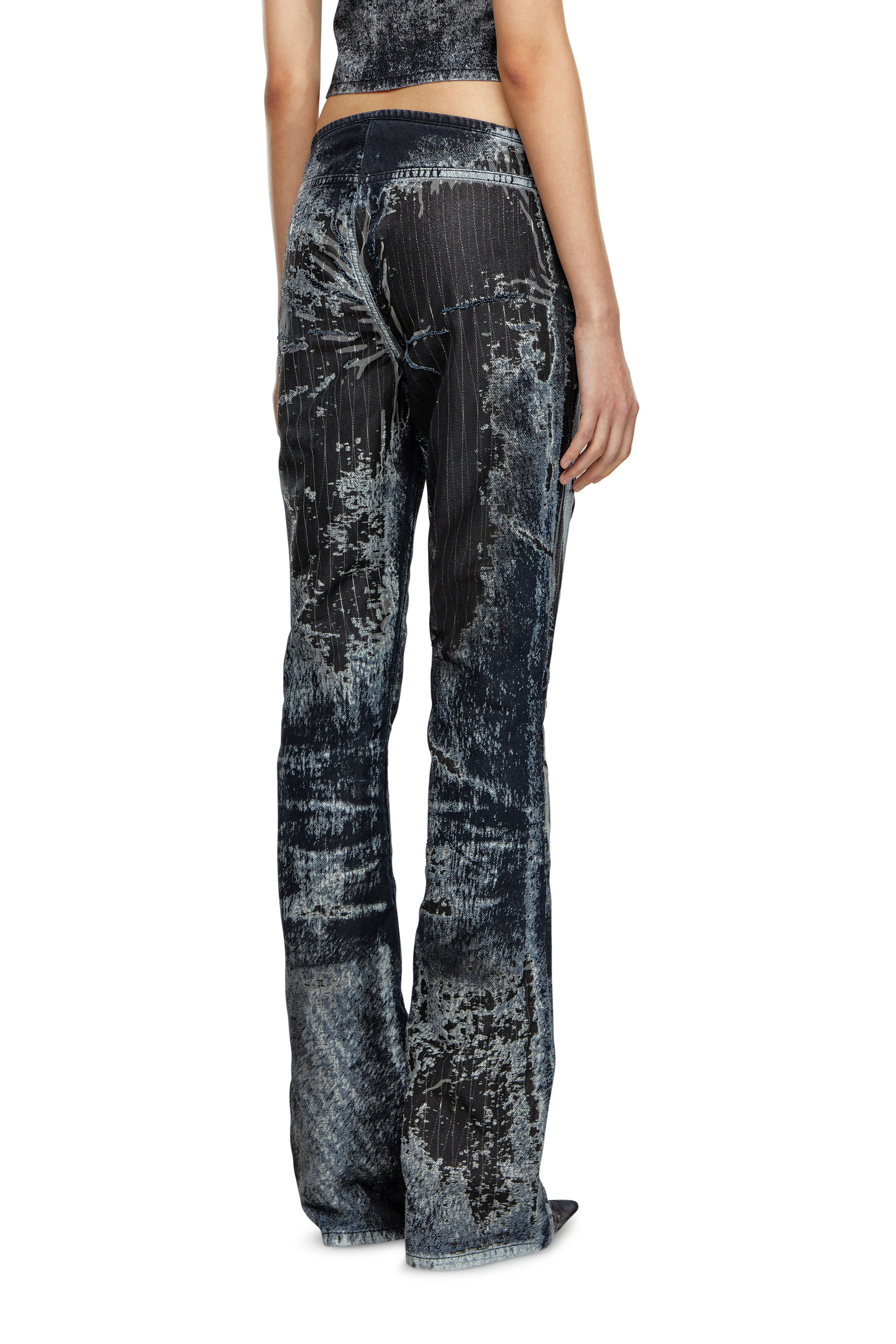 Diesel - Bootcut Jeans D-Shark 068MU, Mujer Bootcut Jeans - D-Shark in Multicolor - Image 3