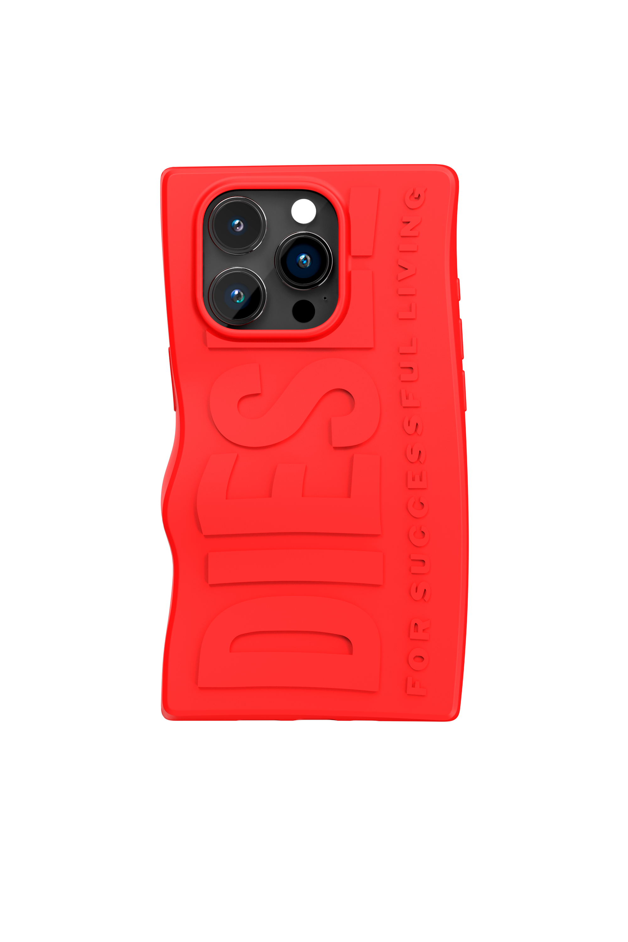 Diesel - 54117 MOULDED CASE, Unisex Funda D By iP15 Pro in Rojo - Image 2