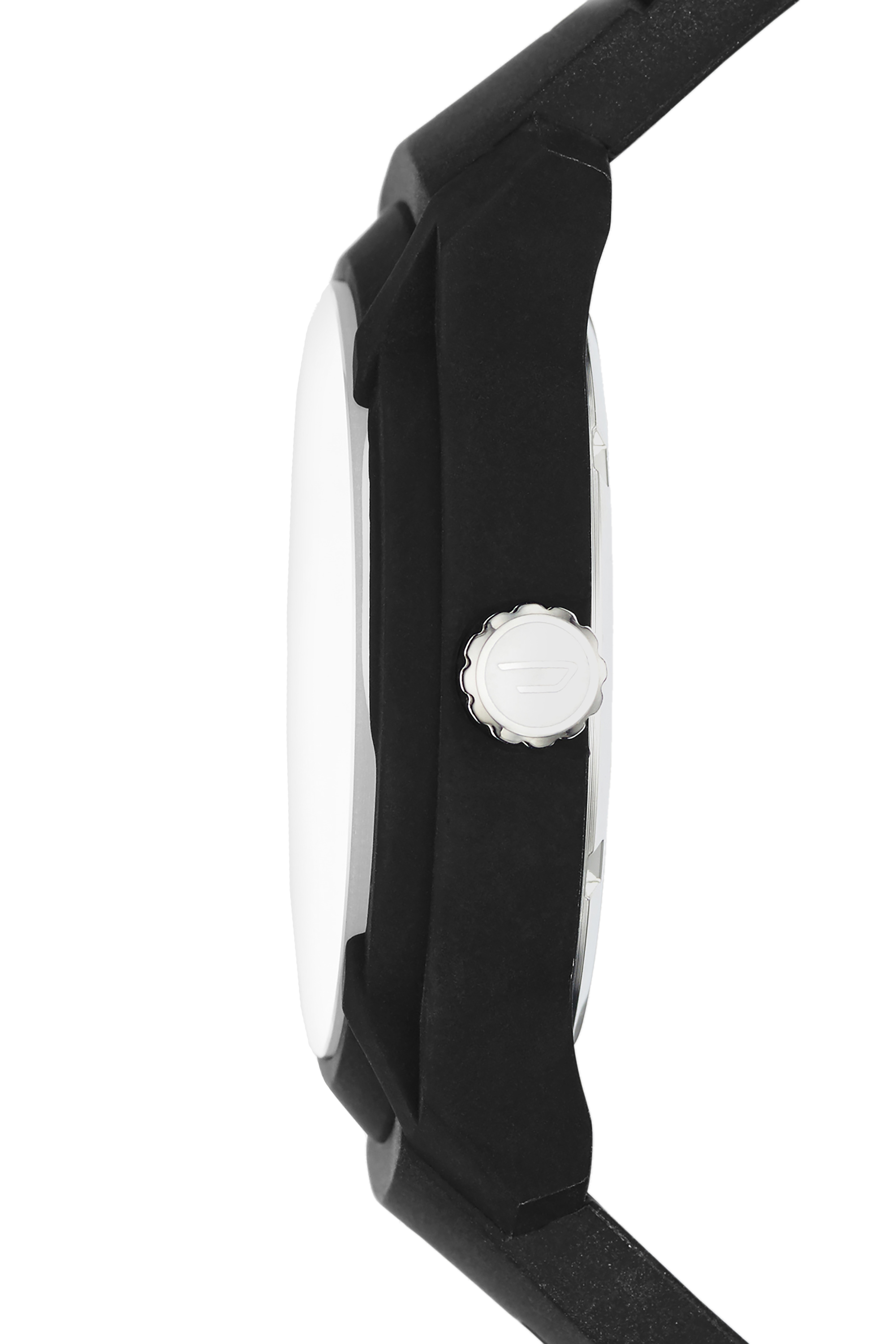 Diesel - DZ1819, Man Armbar black polycarbonate case watch, 45 mm in Black - Image 2
