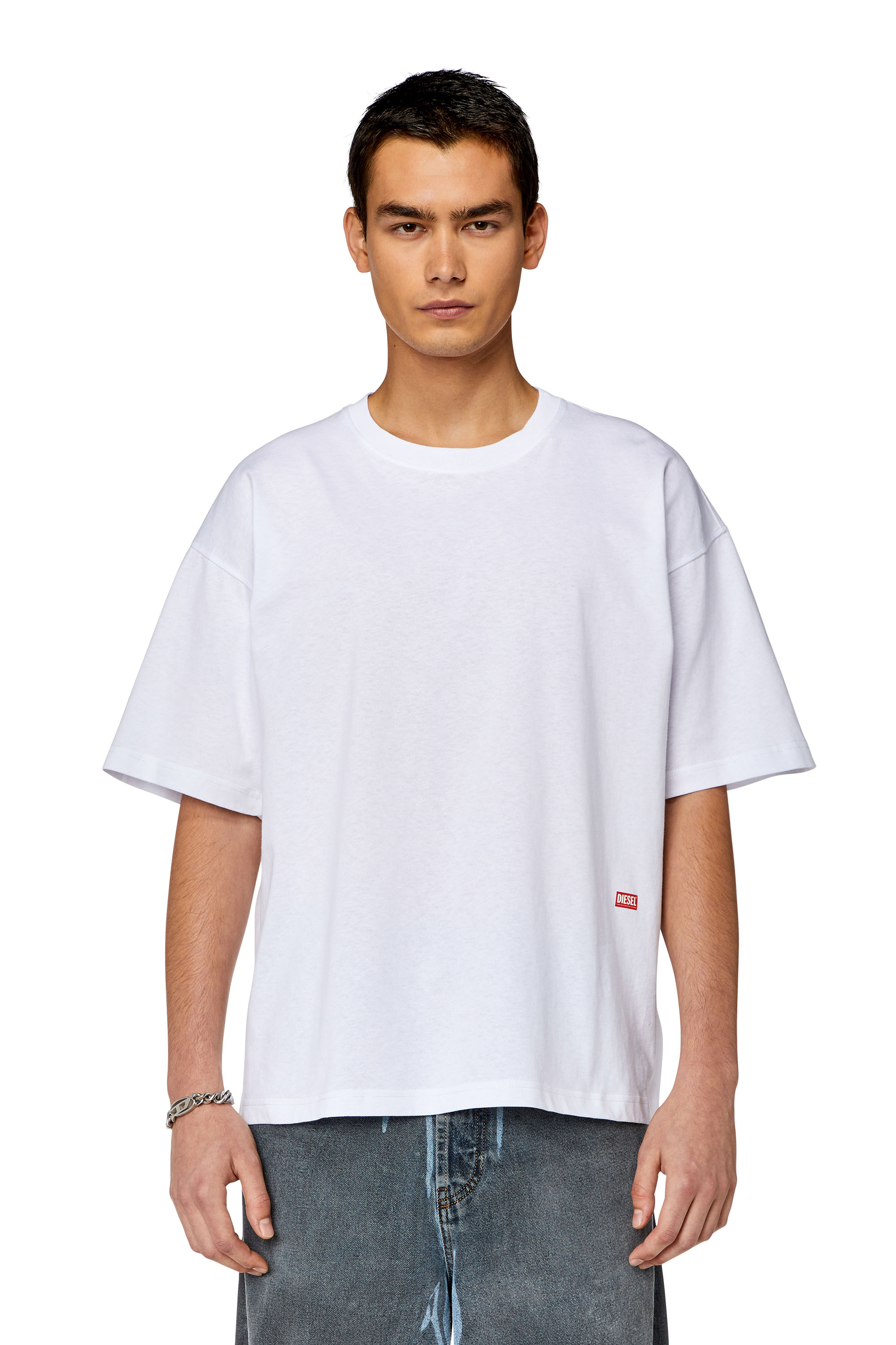 Diesel - T-BOXT-N11, Man T-shirt with photo print logo in White - Image 2