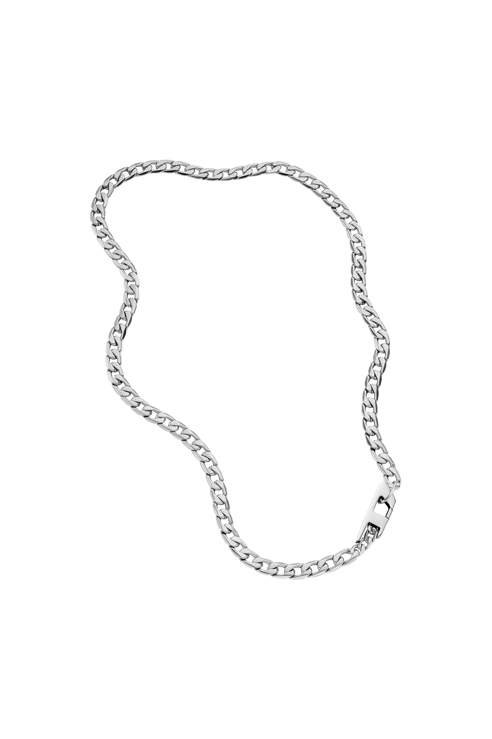 Diesel - DX1497, Man Stainless steel chain necklace in Silver - Image 2