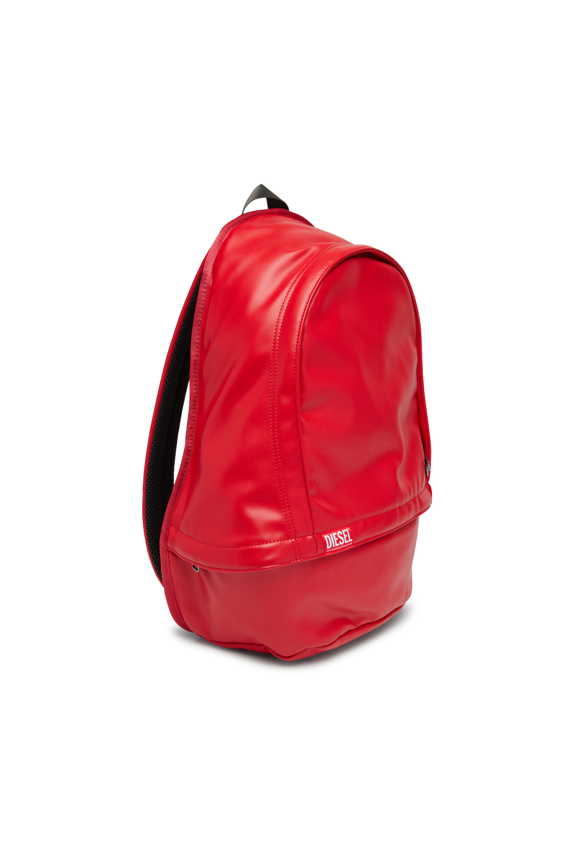 Diesel - RAVE BACKPACK, Man Rave Backpack - Backpack in recycled materials in Red - Image 5