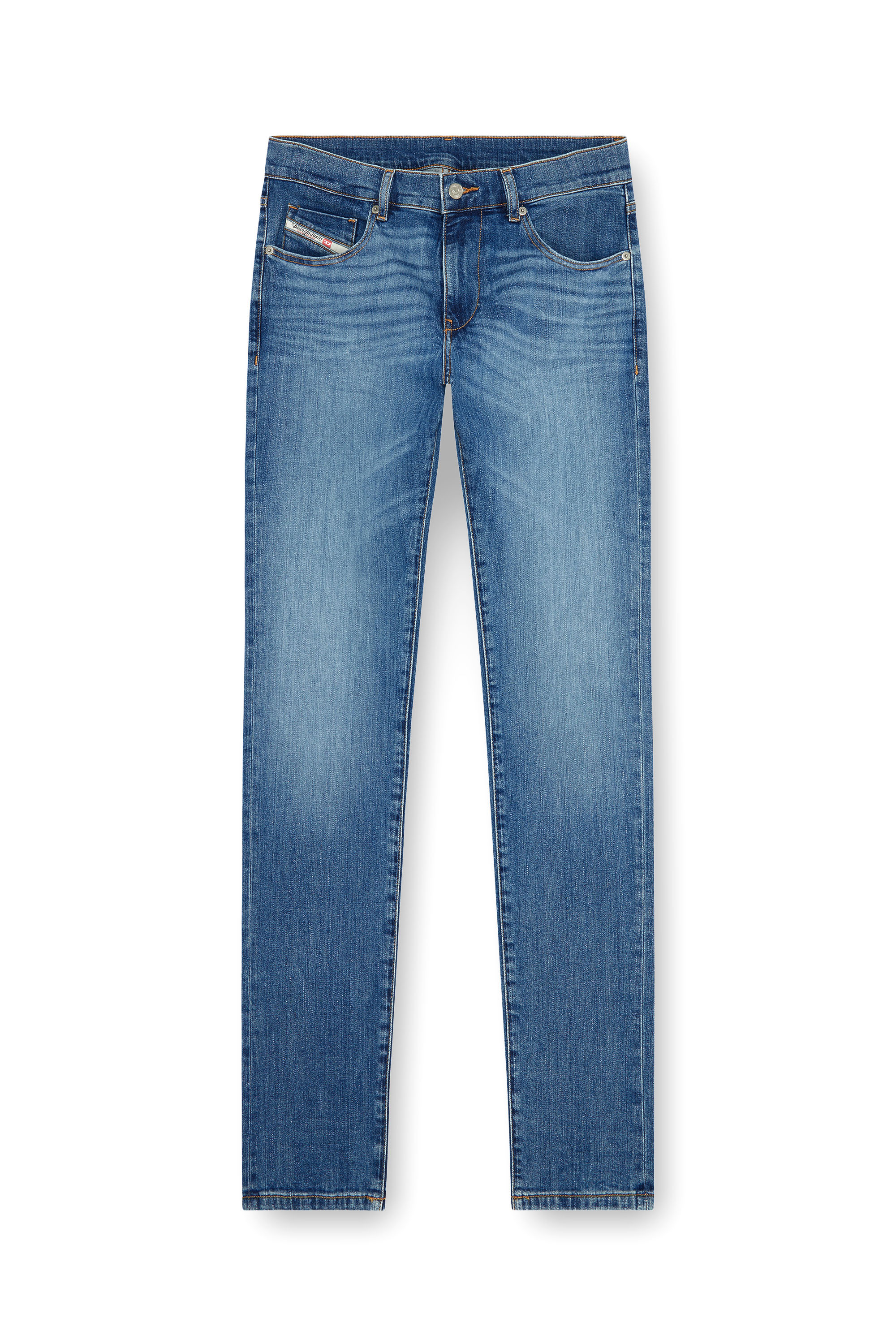 Diesel - Man Slim Jeans 2019 D-Strukt 0KIAL, Light Blue - Image 3