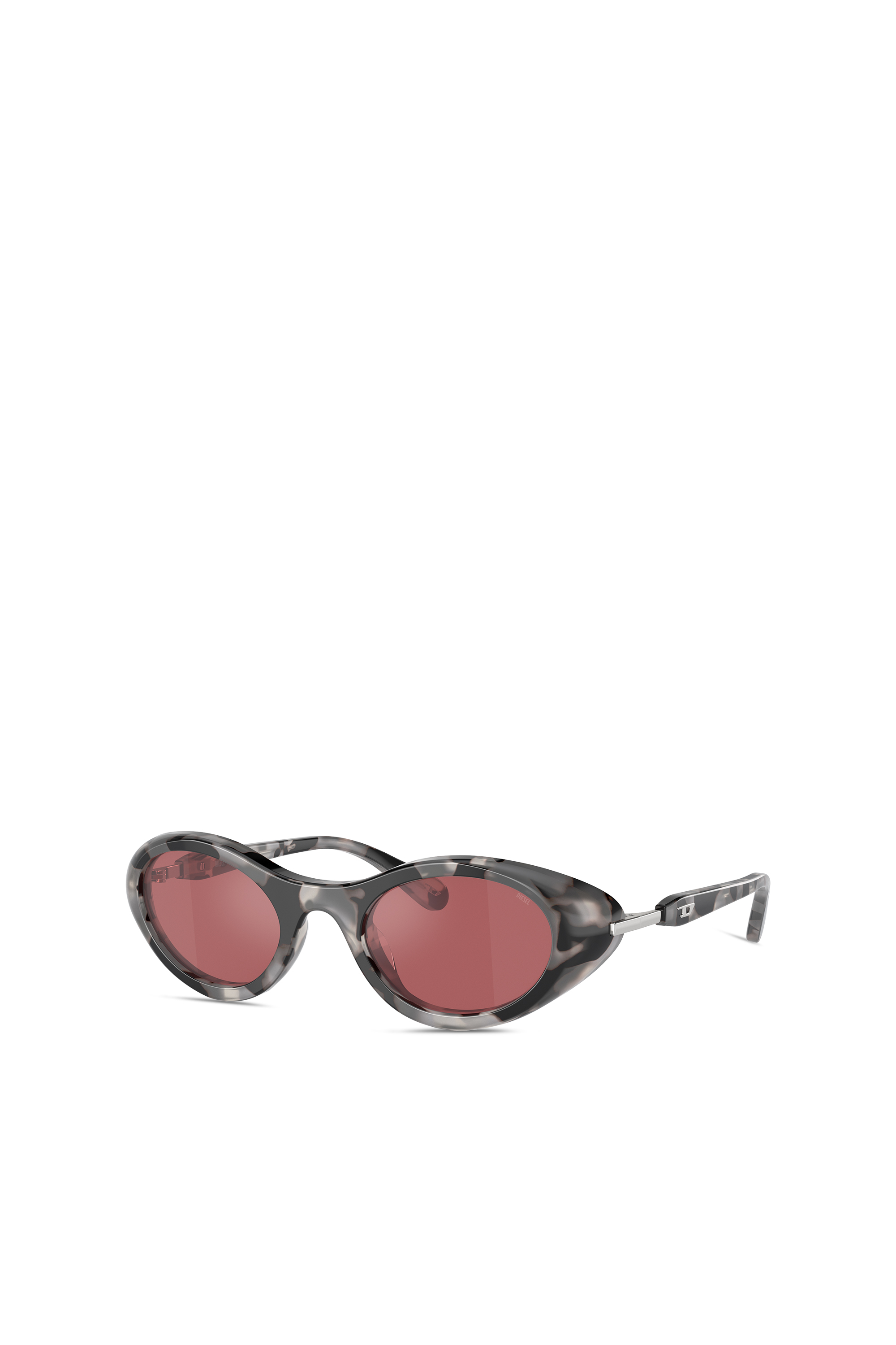 Diesel - 0DL2004, Unisex Wrap-around shape sunglasses in Multicolor - Image 4