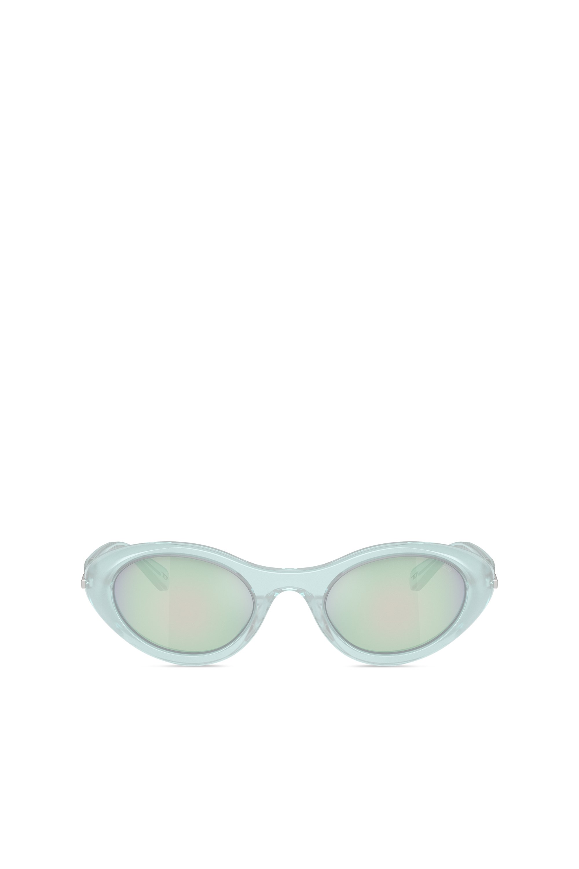 Diesel - 0DL2004, Unisex Wrap-around shape sunglasses in Blue - Image 1