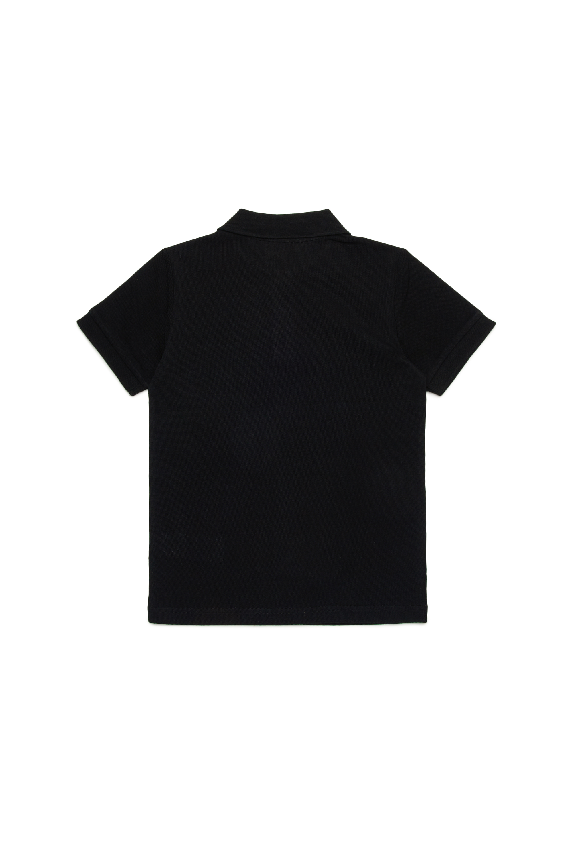 Diesel - TSMITHDOVALPJ, Man's Polo shirt in organic cotton in Black - 2