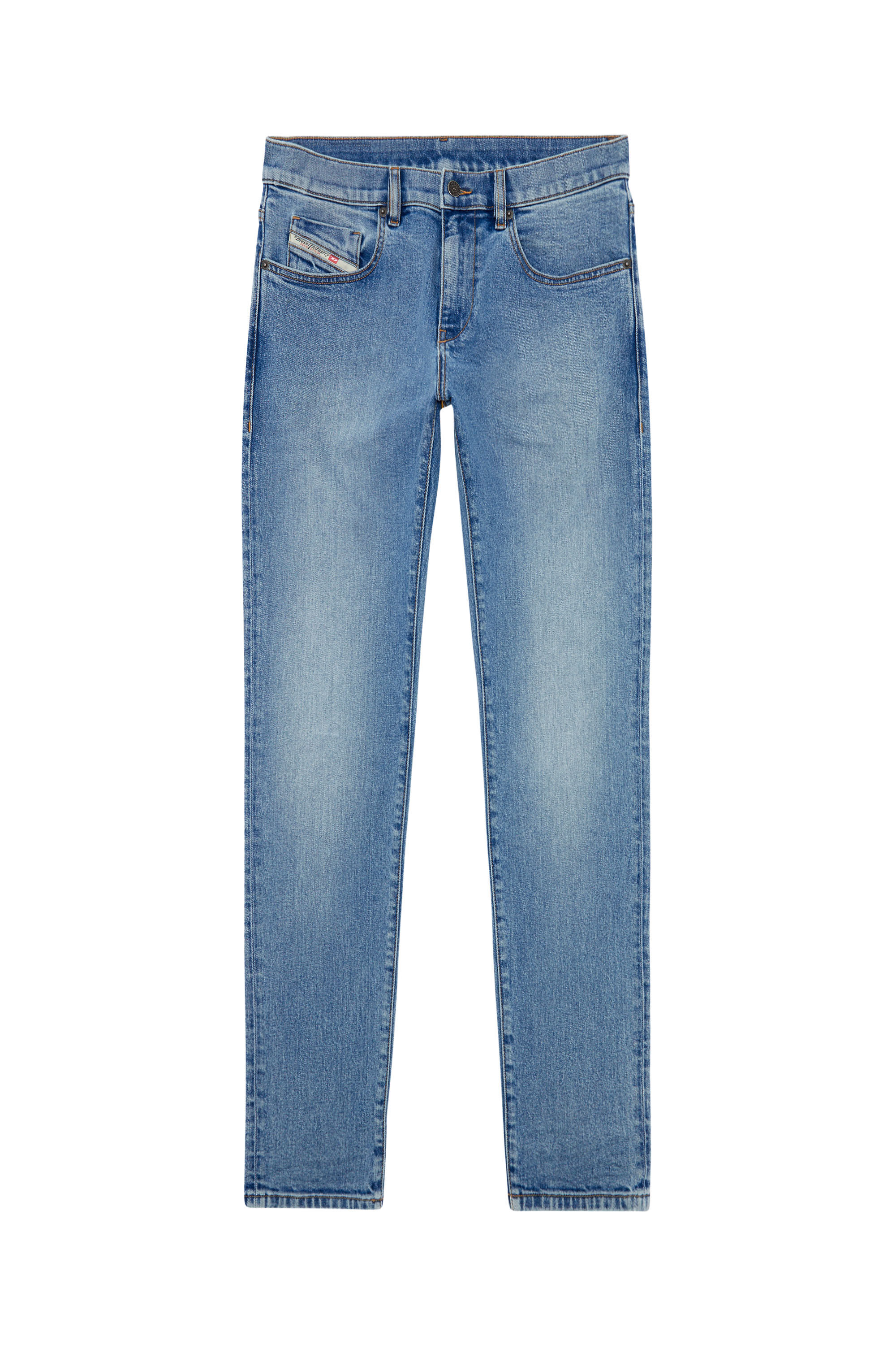 Diesel - Man Slim Jeans 2019 D-Strukt 0CLAF, Light Blue - Image 2