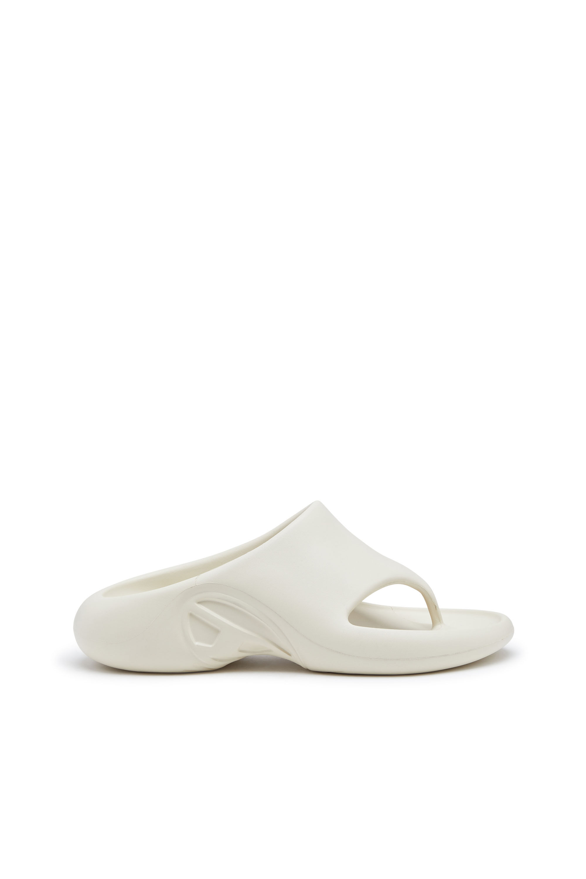 Diesel - SA-MAUI X, Unisex Sa-Maui-Rubber mule flip-flop in White - Image 1