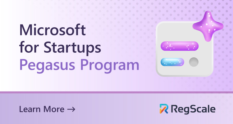 Microsoft for Startups Pegasus Program - News - Learn More Banner