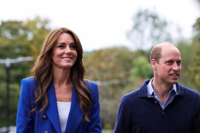 The Prince and Princess of Wales will attend the Royal Variety performance (Suzanne Plunkett/PA)