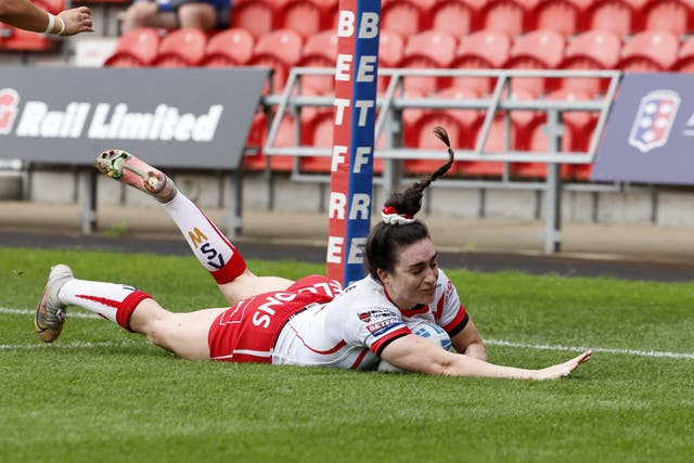 Leah Burke is relishing her chance to finally step out at Wembley (Richard Sellers/PA)